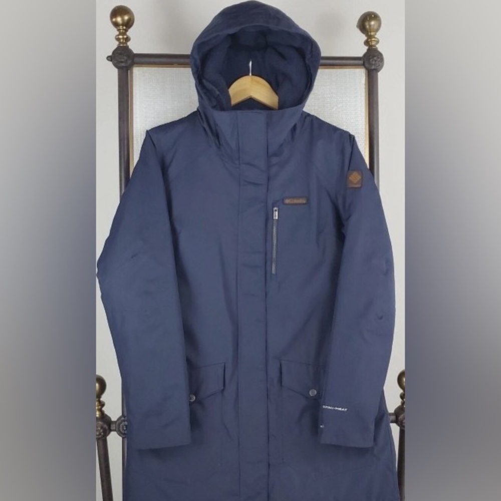 Columbia Women's Dark Blue Insulated Jacket OMNI-HEAT